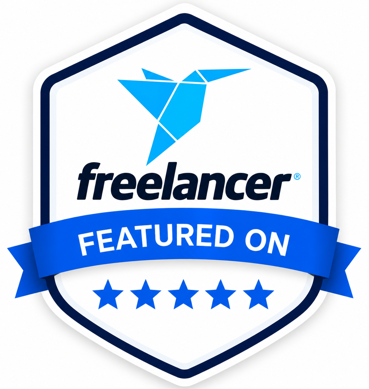 Freelancer recognition badge